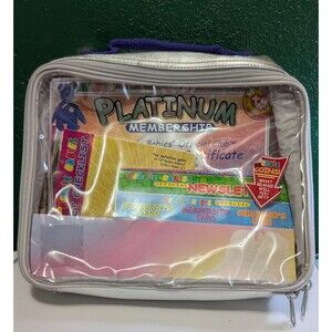1999 TY BEANIE BABY OFFICIAL CLUB LIMITED EDITION PLATINUM MEMBERSHIP KIT